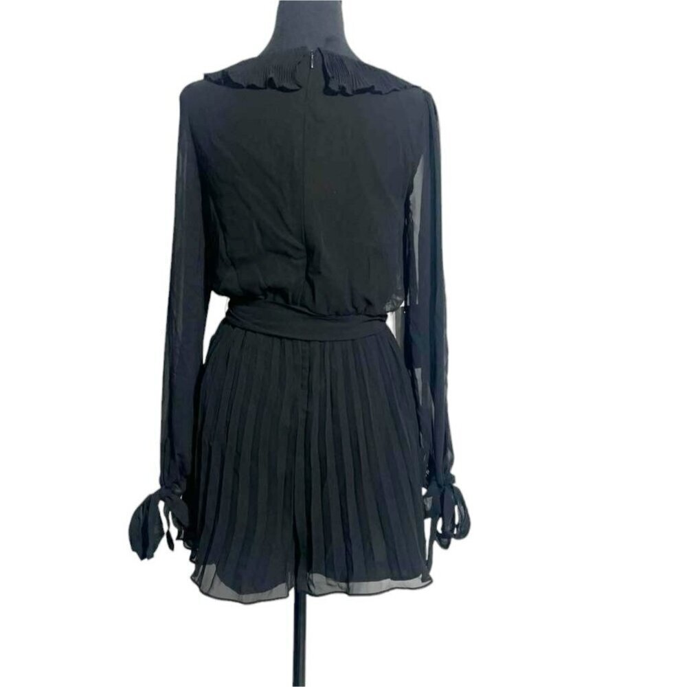 NEW Anthropologie Ali & Jay Los Angeles Size Small Romper Pleated Long Sleeve - Picture 7 of 10